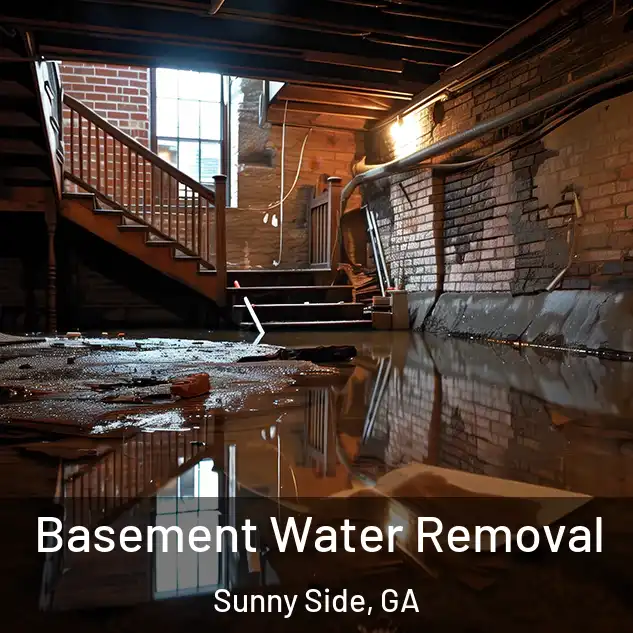  Basement Water Removal Sunny Side, GA