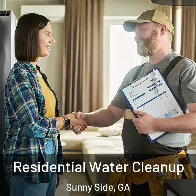  Residential Water Cleanup Sunny Side, GA